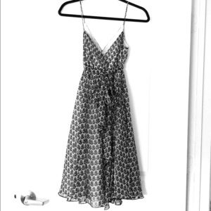 DVF Adjustable Tie Waist Dress